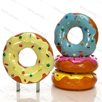 объемные фигуры пончики объемные фигуры пончики