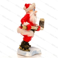 дед мороз с клюшкой