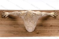 объемная фигура мужчина выходящий из стены