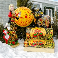 фигуры для оформления масленицы