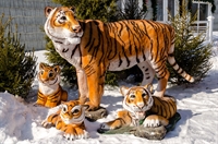 Объемные фигуры Тигров