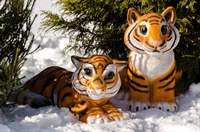 объемные фигуры тигрят