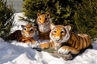 объемные фигуры тигрят