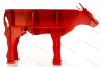 полки в виде животного коровы