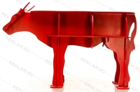 конструкторная мебель в виде коровы