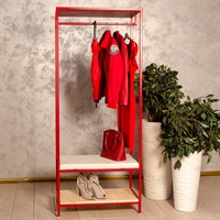 Кованая вешалка для одежды