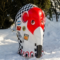 рекламная фигура Слоник