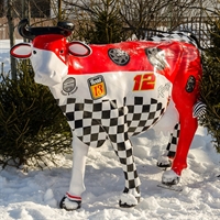 Объемная фигура Корова феррари