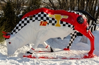 Объемная фигура Бык для автомастерской Объемная фигура Бык для автомастерской