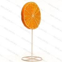 Рекламный макет Леденец апельсиновый