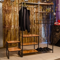 стеллажи и полки для магазина одежды