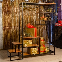 кованые полки для магазина одежды