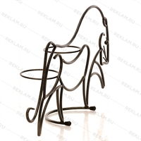 цветочница с дизайном тигр