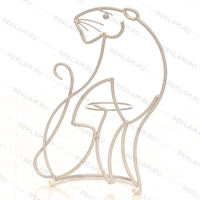 подставка для цветов в виде тигра