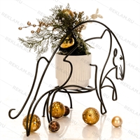 напольная подставка для цветов