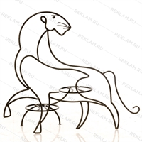 напольная подставка для цветов