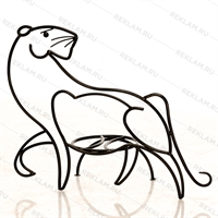 напольная подставка на 1 цветок