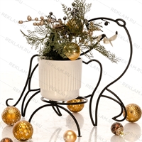 напольная стойка для цветов тигр