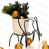 напольная цветочница тигр