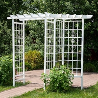 белые арки для благоустройства территории