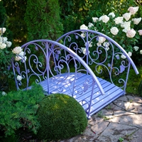 кованый мостик для сада