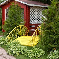 Декоративный кованый мост - фото 30720