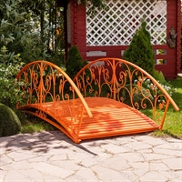 Декоративный кованый мост - фото 30722