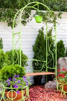 металлическая арка для сада