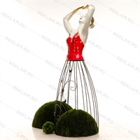 парковая фигура балерина парковая фигура балерина