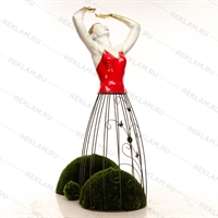 ландшафтная скульптура балерина ландшафтная скульптура балерина