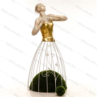 парковая скульптура балерина