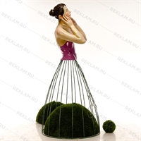 ландшафтная скульптура балерина