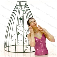 кованая фигура балерина