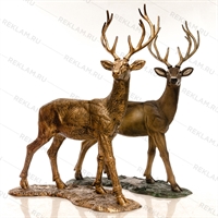 новогодняя фигура олень