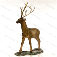 объемная фигура олень