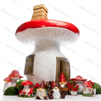 садовая фигура гриб