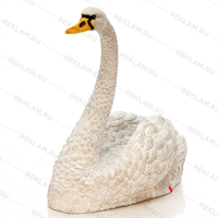 декоративная фигура лебедь