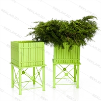 деревянная кадка для цветов