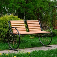 кованый диван для сада