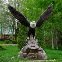 садовый фонтан орел горный
