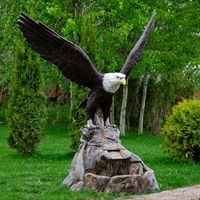 орел фонтан для сада