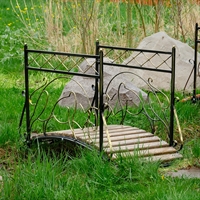 кованый мостик для парка