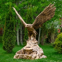орел садовая фигура