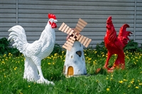 объемная фигура петух