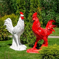 объемная фигура петух