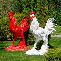 декоративная фигура петух