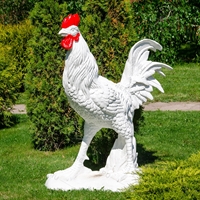 петух садовая фигура