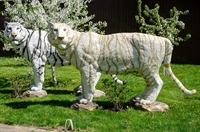 рекламная фигура тигр