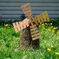 объемная фигура мельница