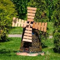 садовая фигура мельница